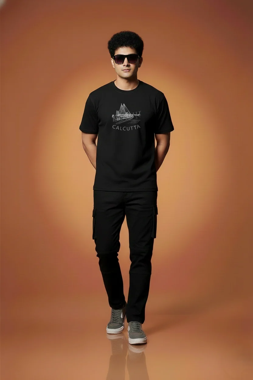 Men Printed Regular Cotton T-Shirt - Image 7