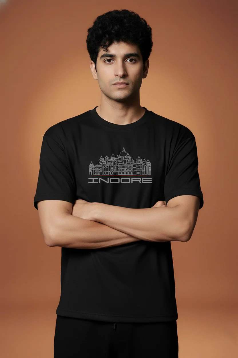 Men Printed Regular Cotton T-Shirt - Image 4