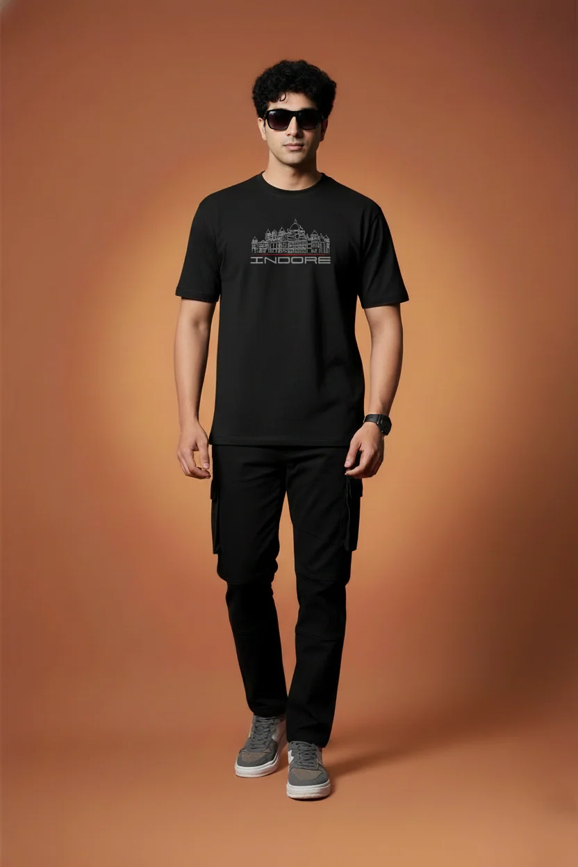 Men Printed Regular Cotton T-Shirt - Image 7