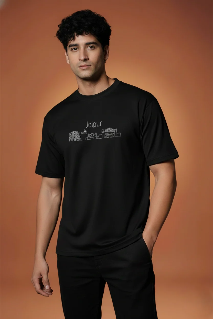 Men Printed Regular Cotton T-Shirt - Image 3