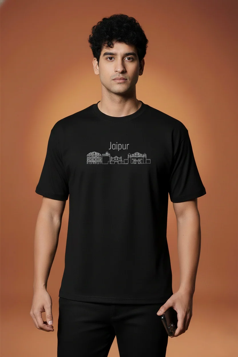 Men Printed Regular Cotton T-Shirt - Image 4