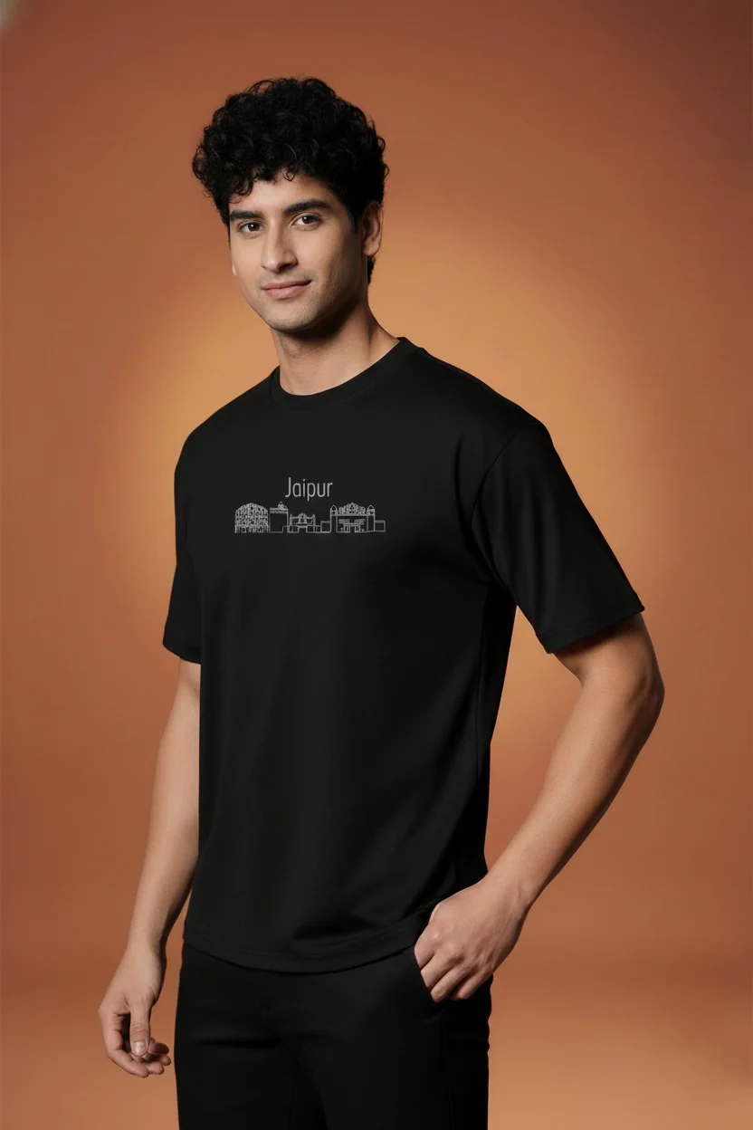 Men Printed Regular Cotton T-Shirt - Image 5