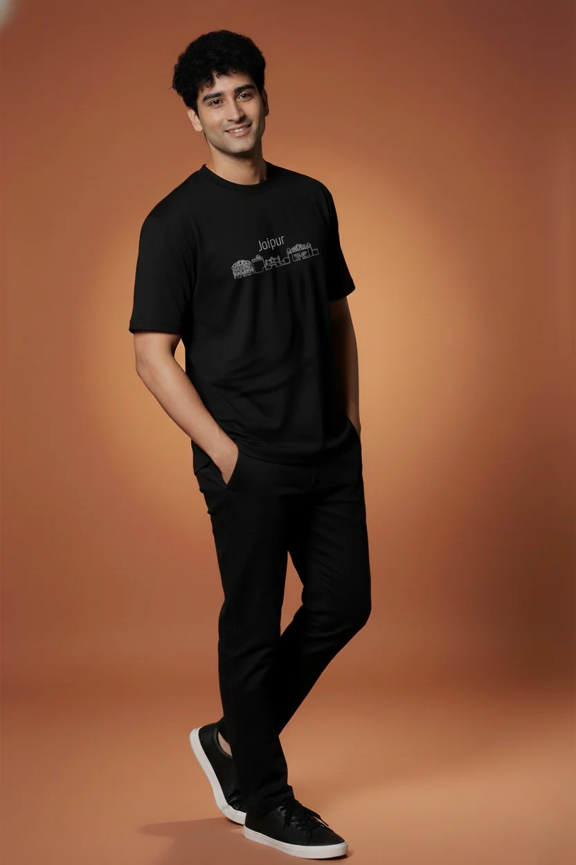 Men Printed Regular Cotton T-Shirt - Image 7