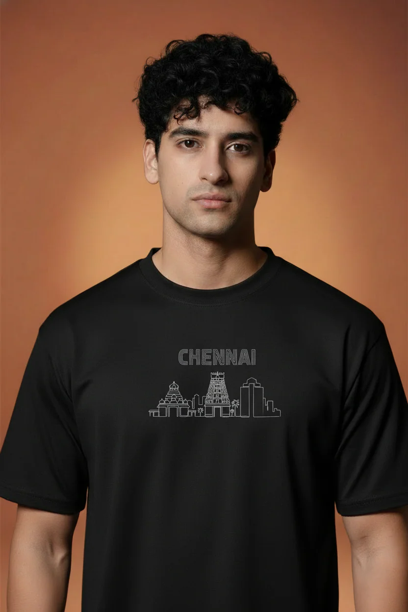 Men Printed Regular Cotton T-Shirt - Image 3