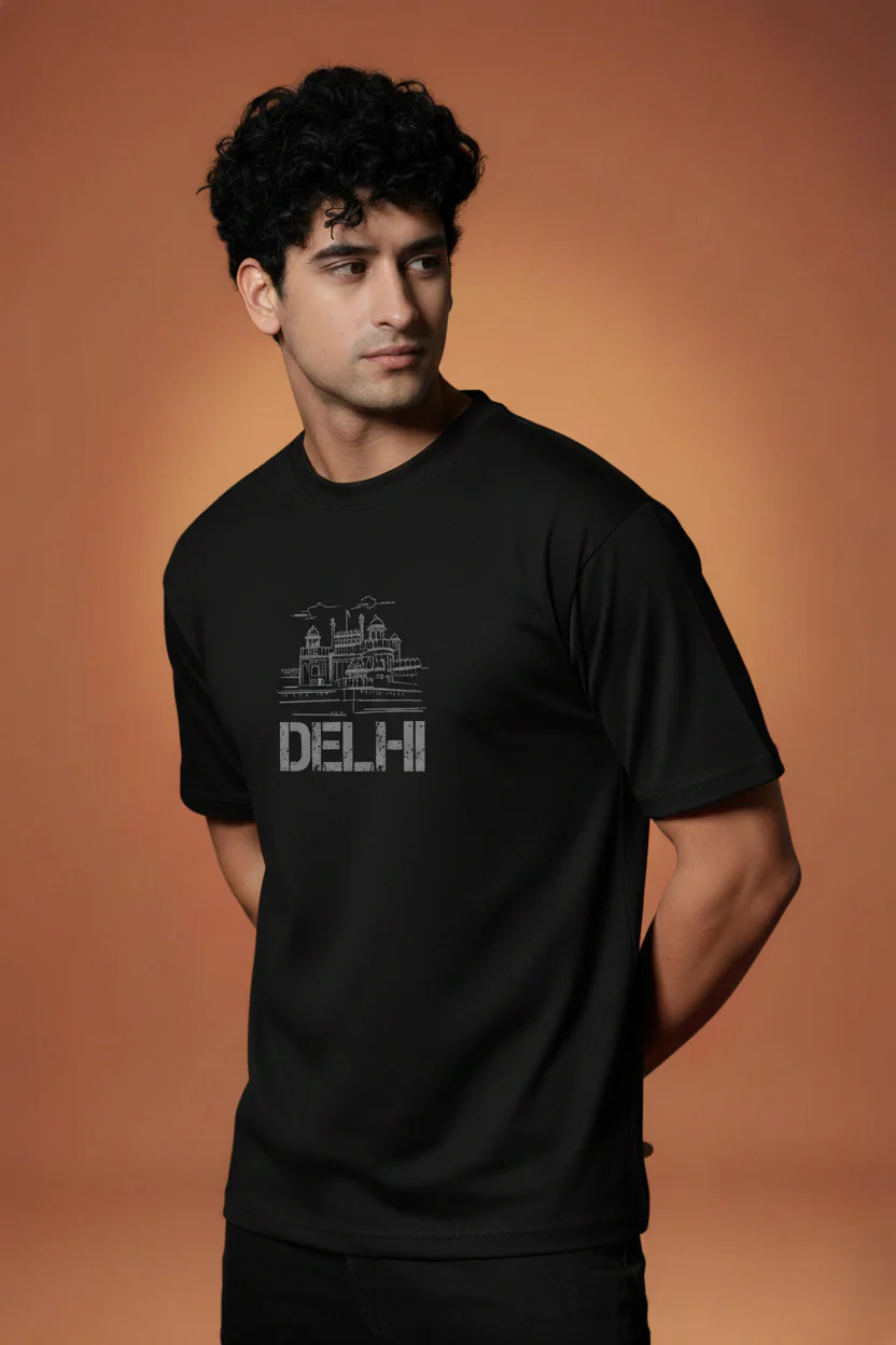 Men Printed Regular Cotton T-Shirt - Image 3