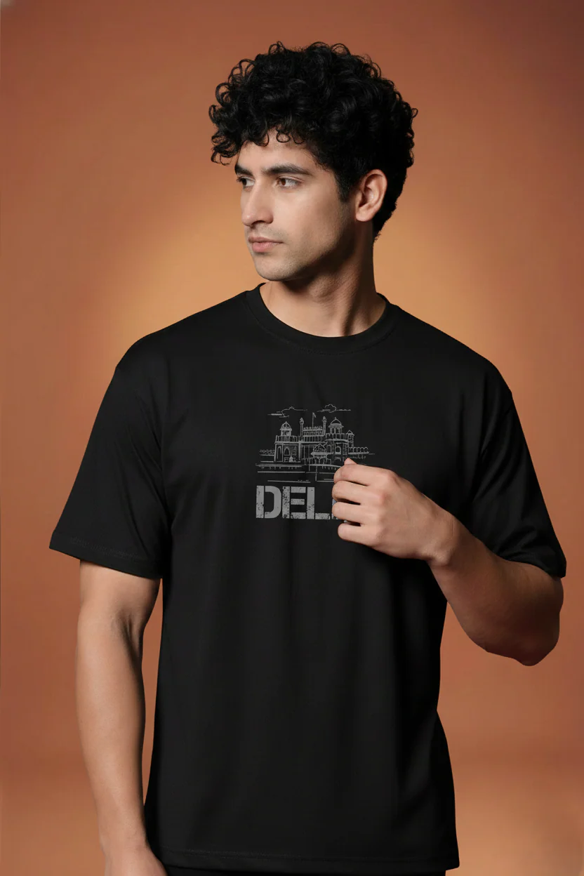 Men Printed Regular Cotton T-Shirt - Image 4