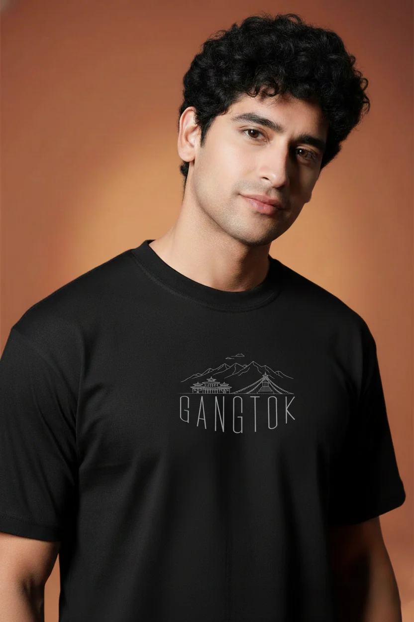 Men Printed Regular Cotton T-Shirt - Image 4