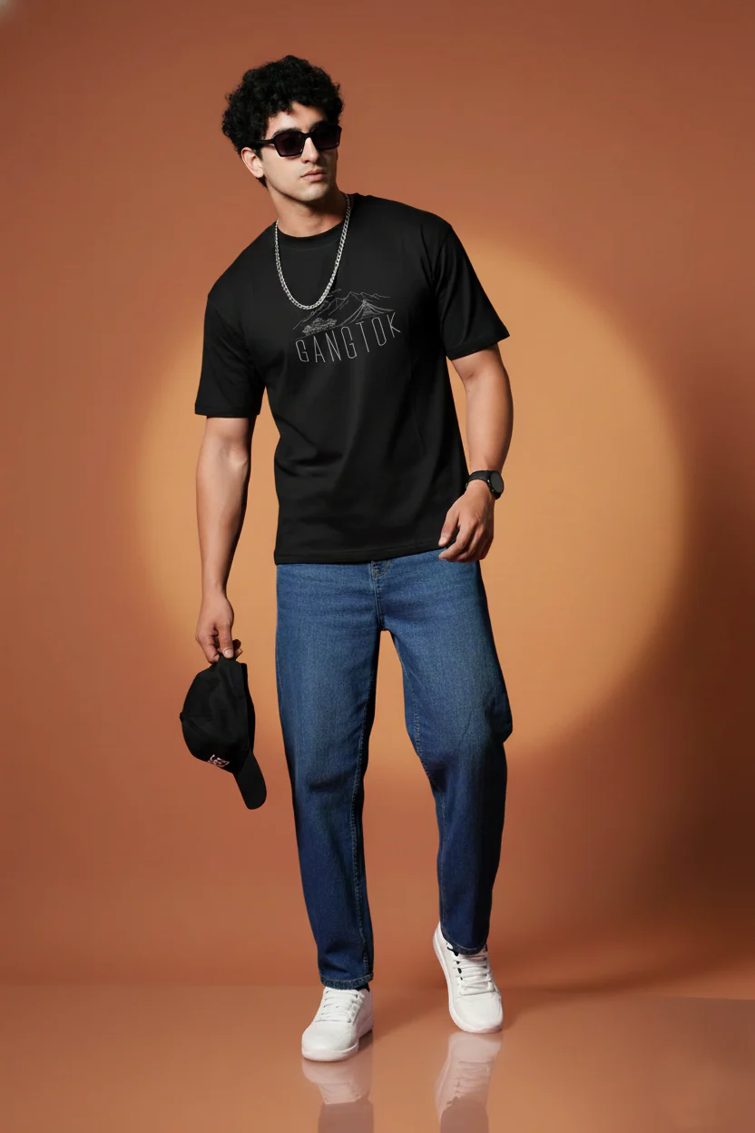 Men Printed Regular Cotton T-Shirt - Image 7