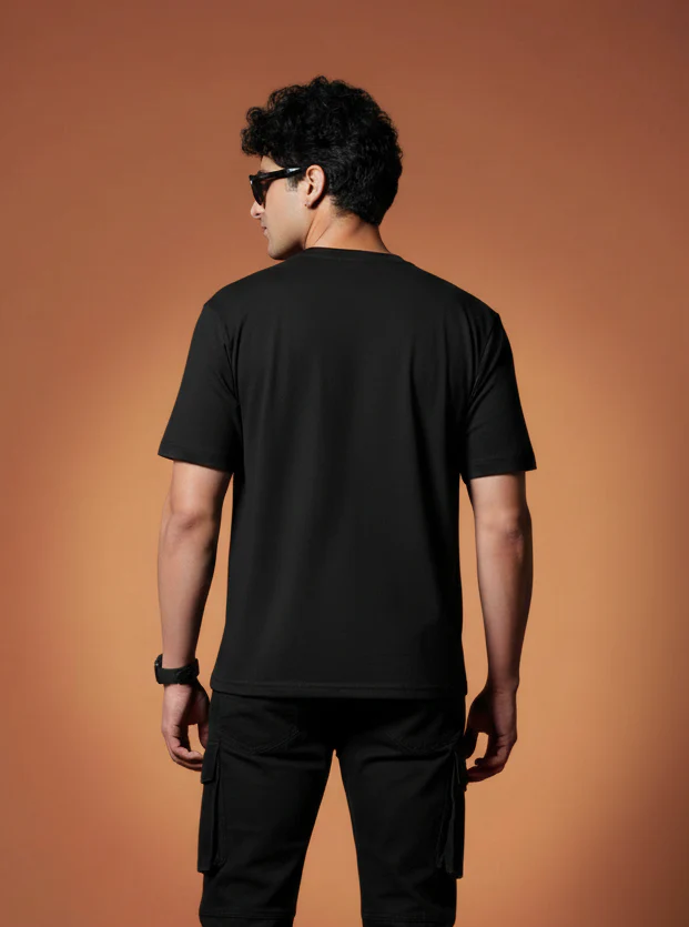 Men Printed Regular Cotton T-Shirt - Image 2