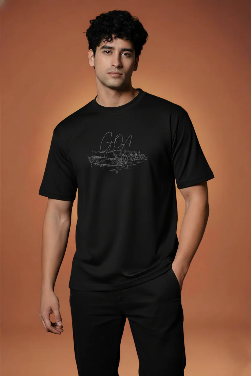 Men Printed Regular Cotton T-Shirt - Image 3