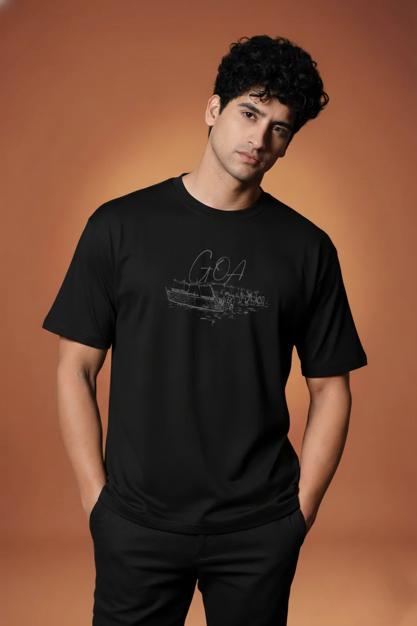 Men Printed Regular Cotton T-Shirt - Image 5