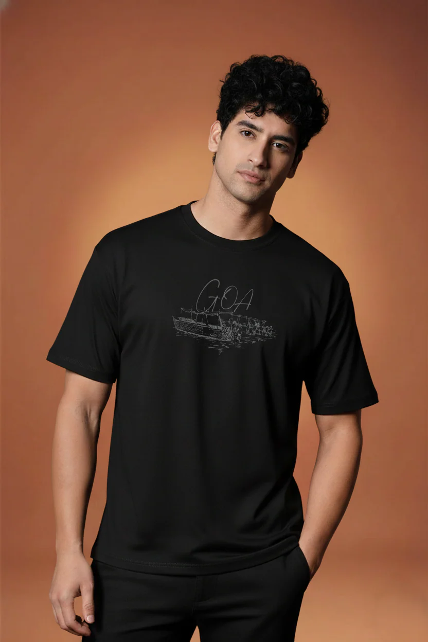 Men Printed Regular Cotton T-Shirt - Image 6