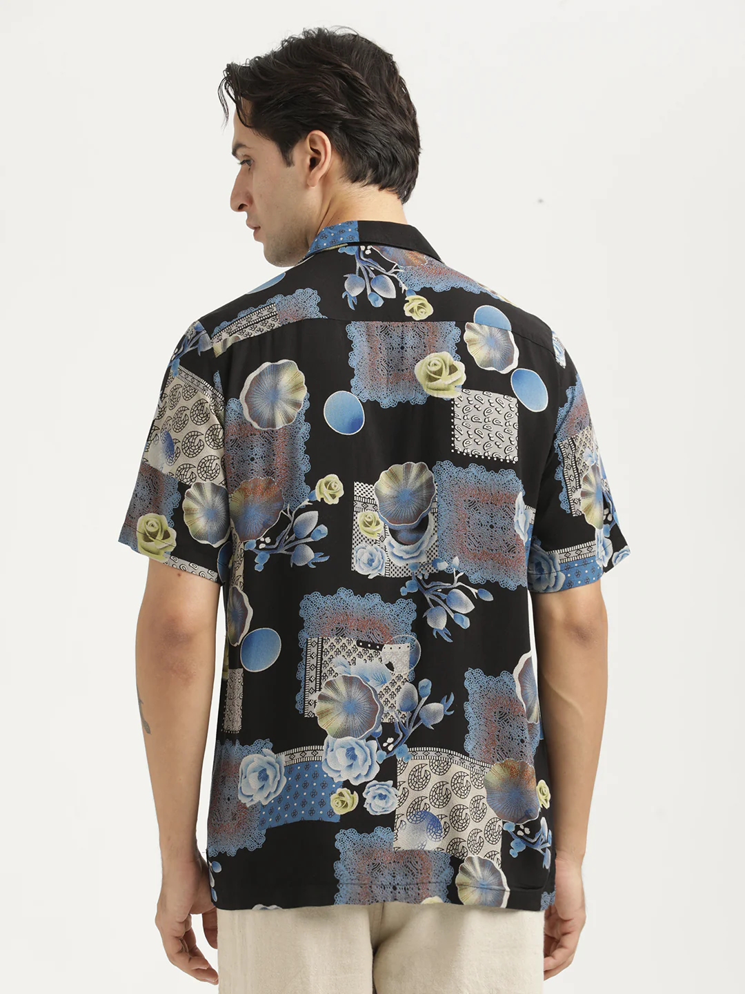Men Printed Resort Shirt - Image 6