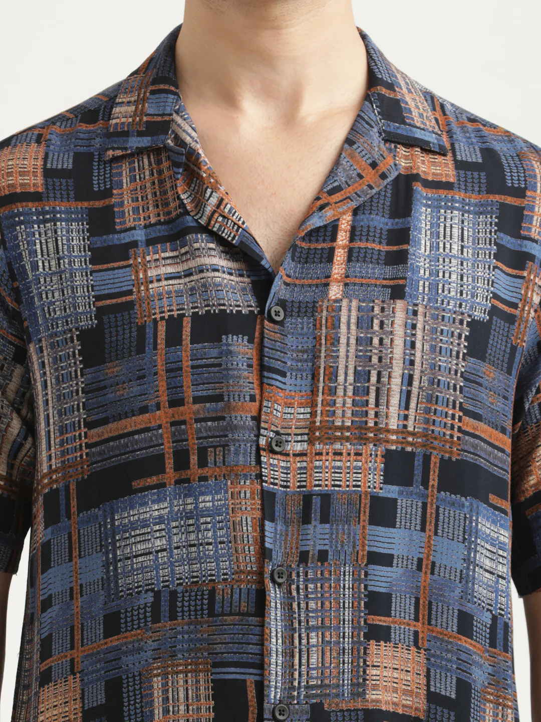 Men Printed Resort Shirt - Image 5