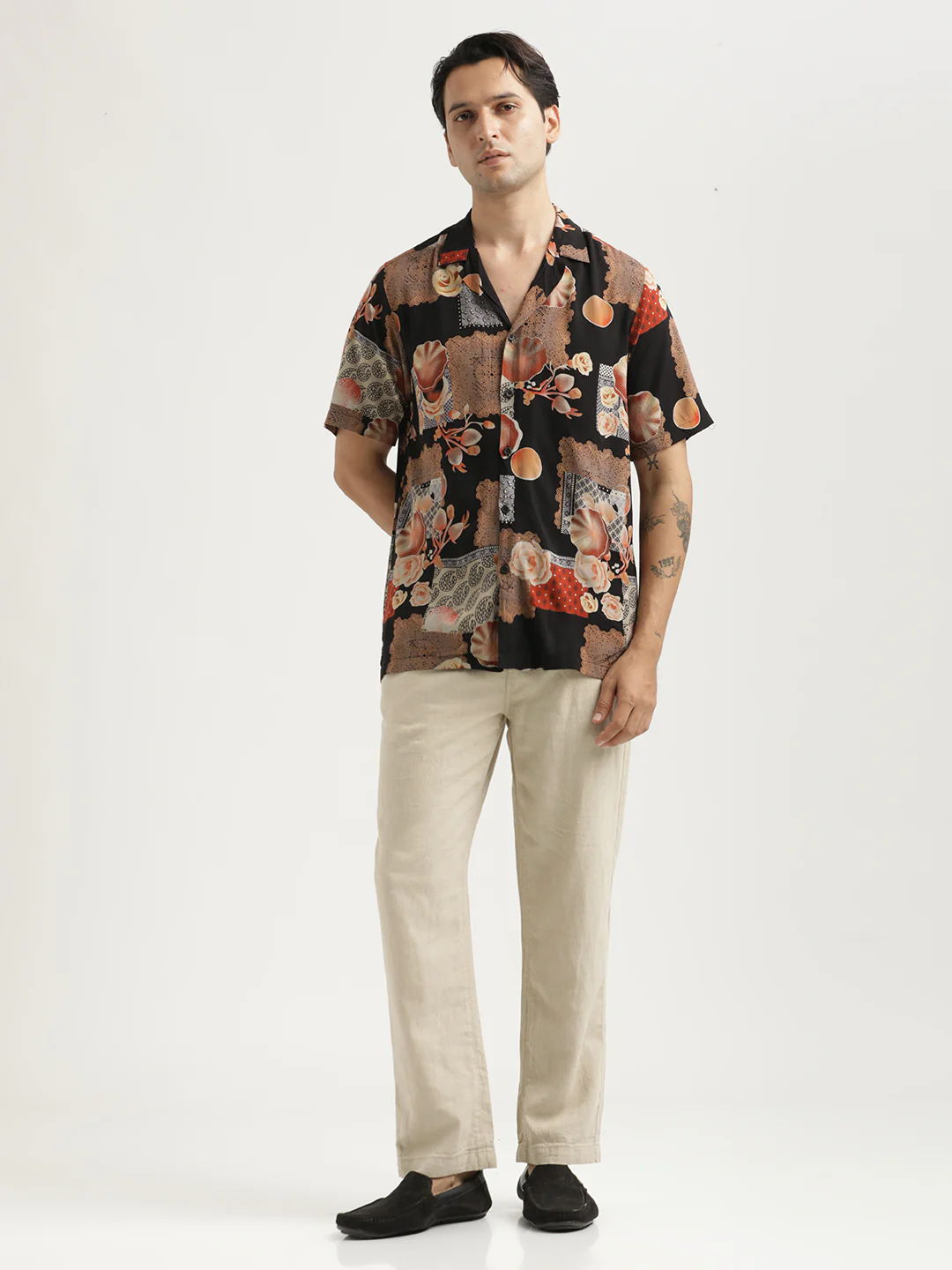 Men Printed Resort Shirt - Image 6