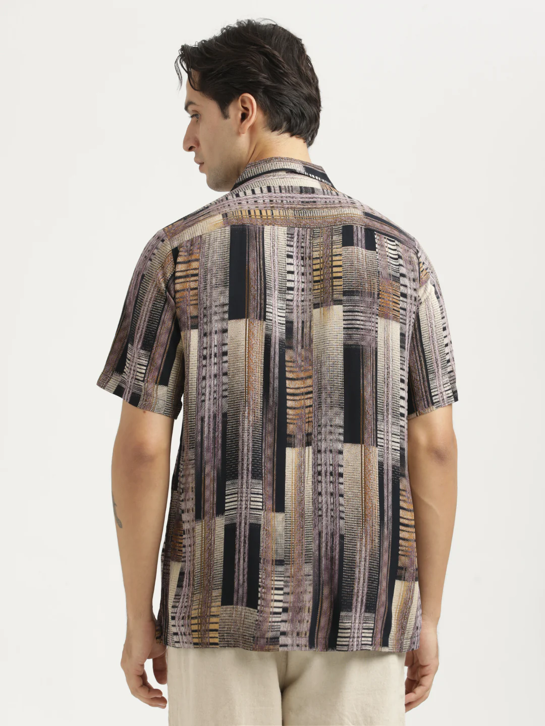 Men Printed Resort Shirt - Image 3