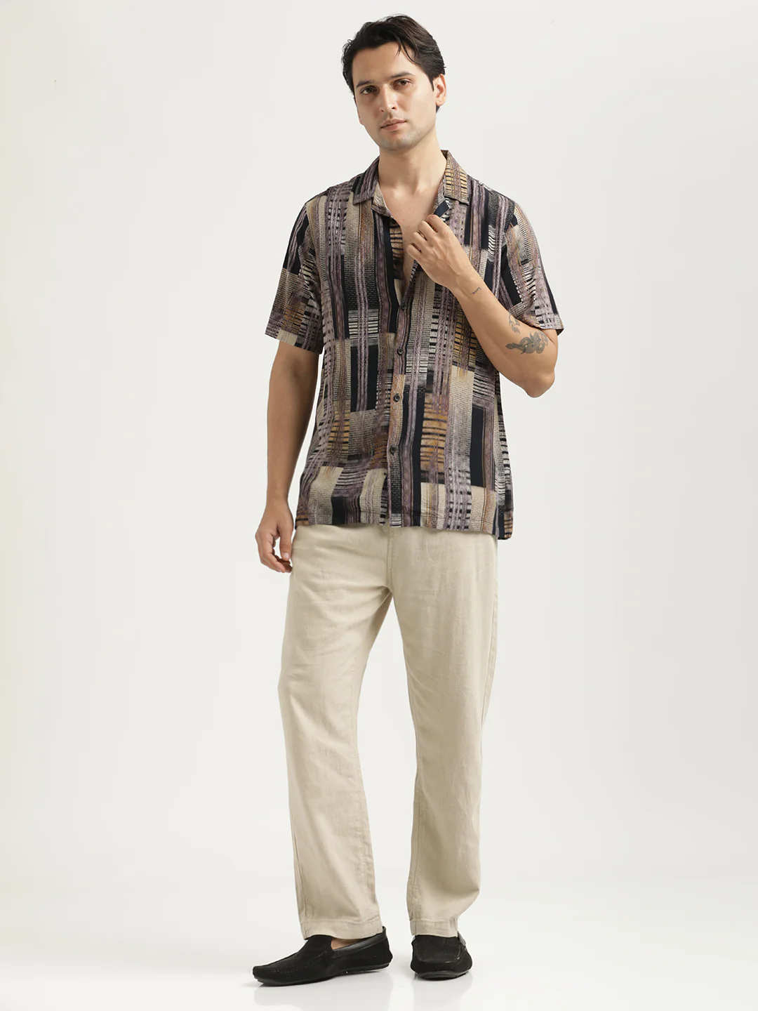 Men Printed Resort Shirt - Image 6