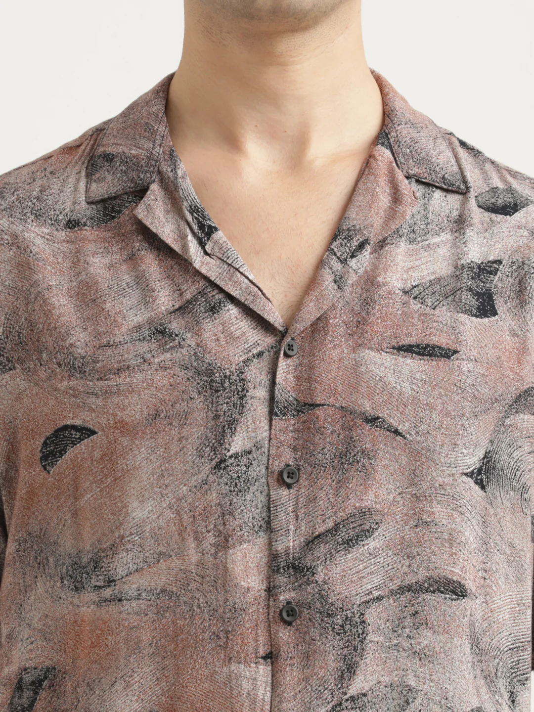 Men Printed Resort Shirt - Image 5