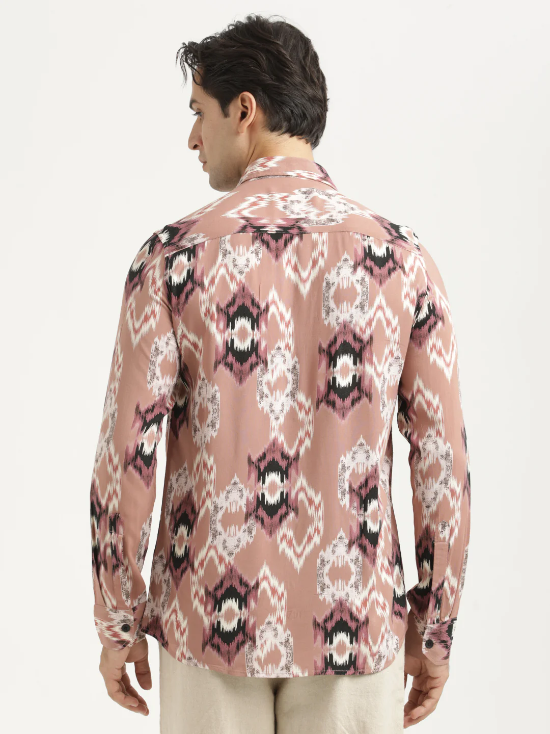 Men Printed Viscose Shirt - Image 3