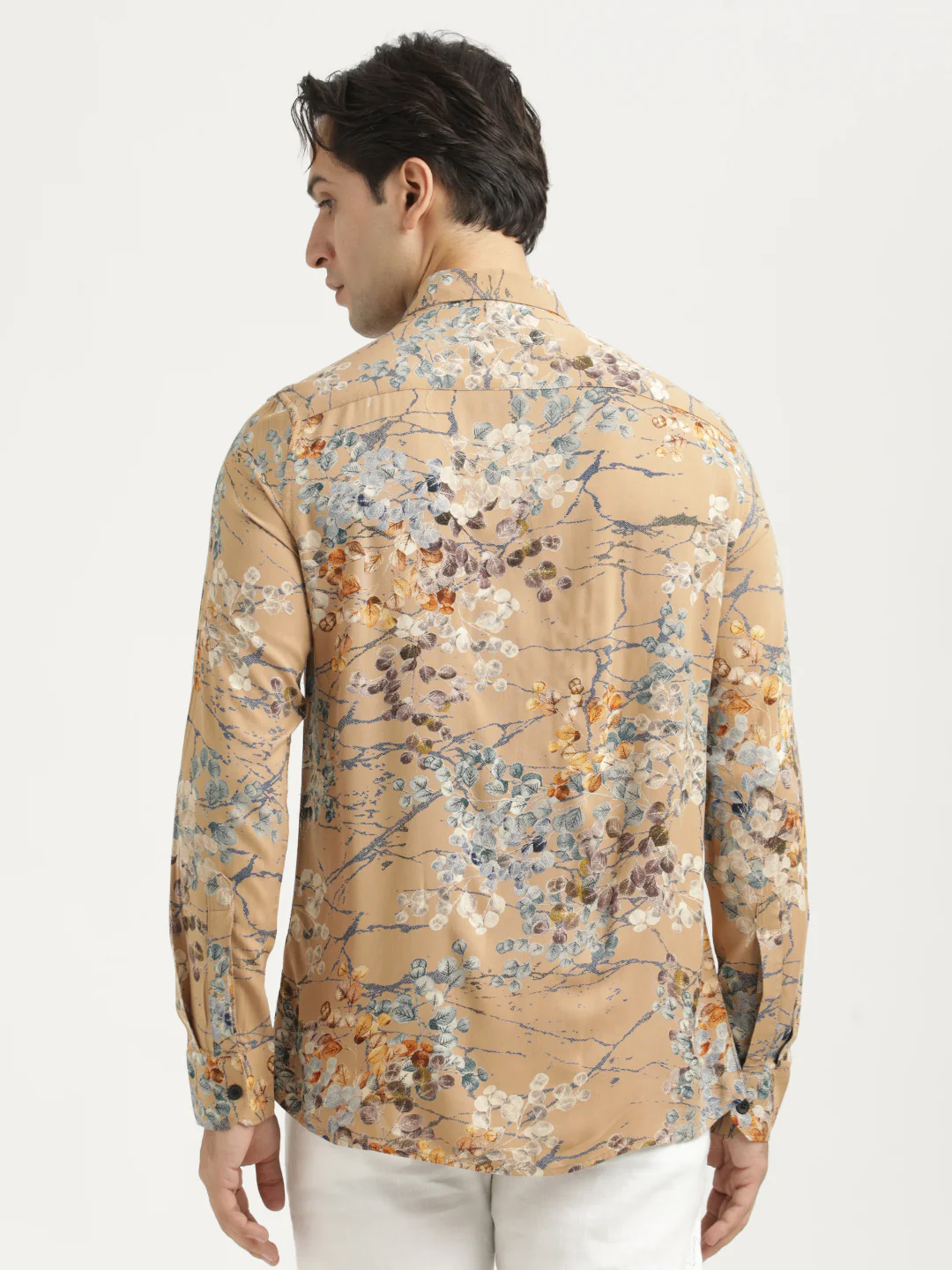 Men Printed Viscose Shirt - Image 3