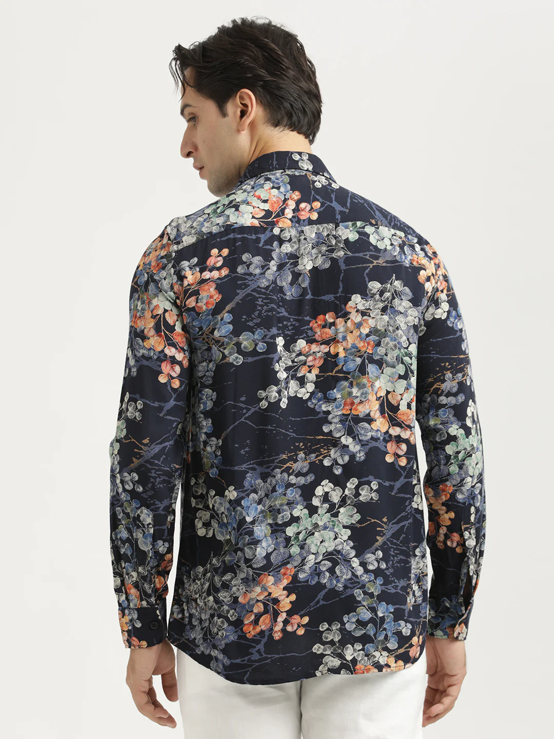 Men Printed Viscose Shirt - Image 3