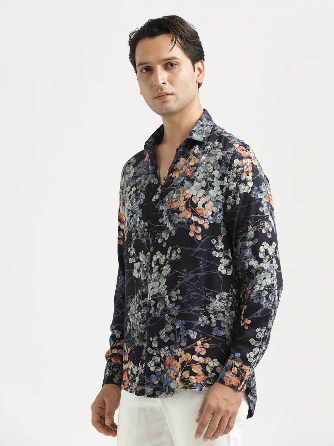 Men Printed Viscose Shirt - Image 4