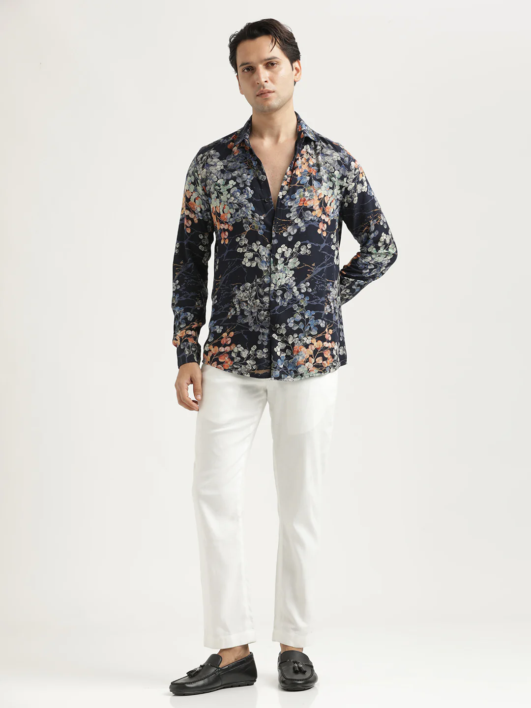 Men Printed Viscose Shirt - Image 6