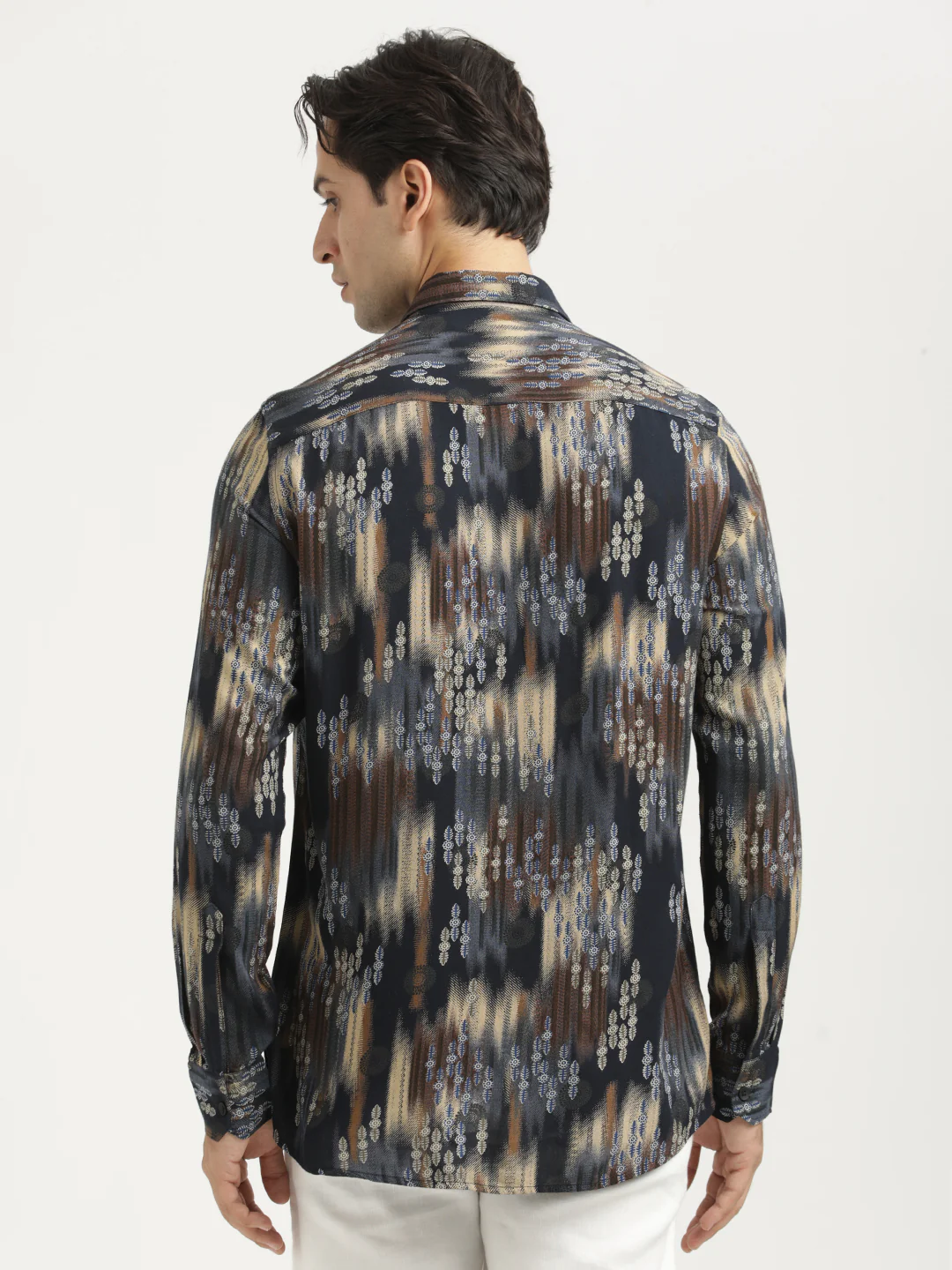 Men Printed Viscose Shirt - Image 3