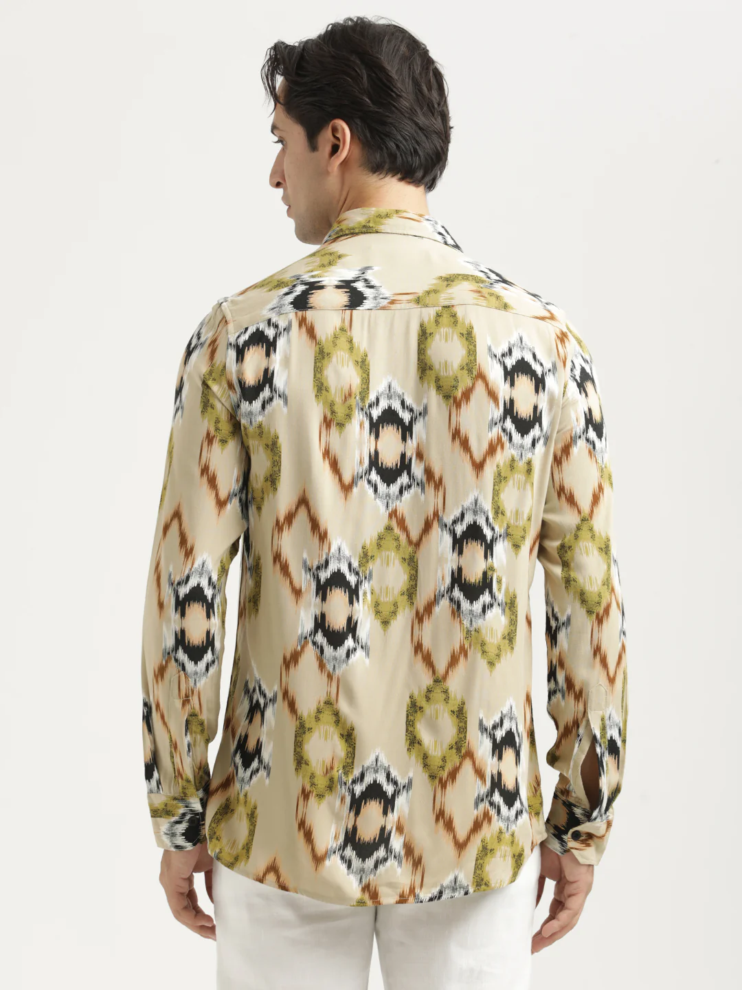 Men Printed Viscose Shirt - Image 3