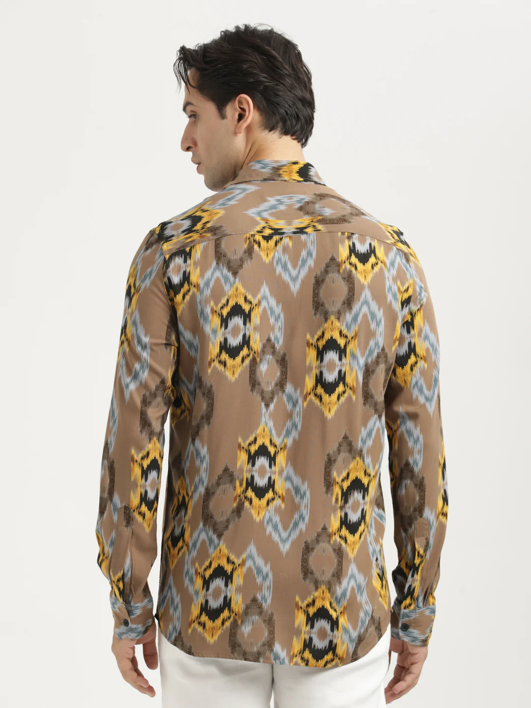 Men Printed Viscose Shirt - Image 3