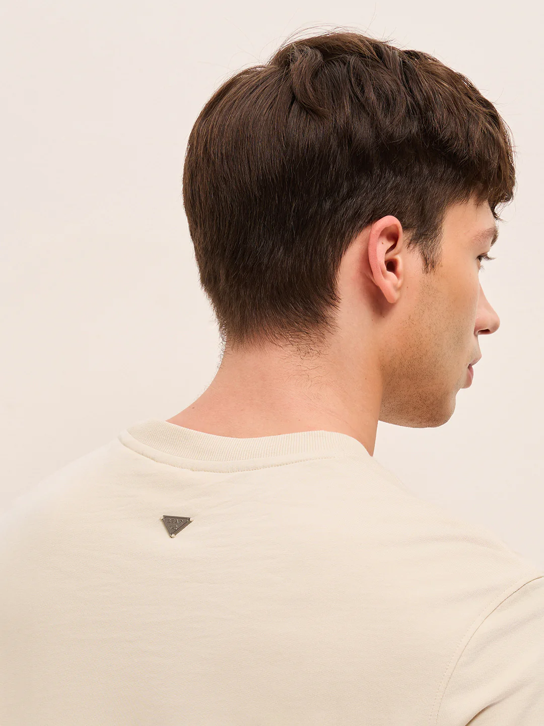 Men Pure Cotton Crew Neck T-Shirt - Image 7