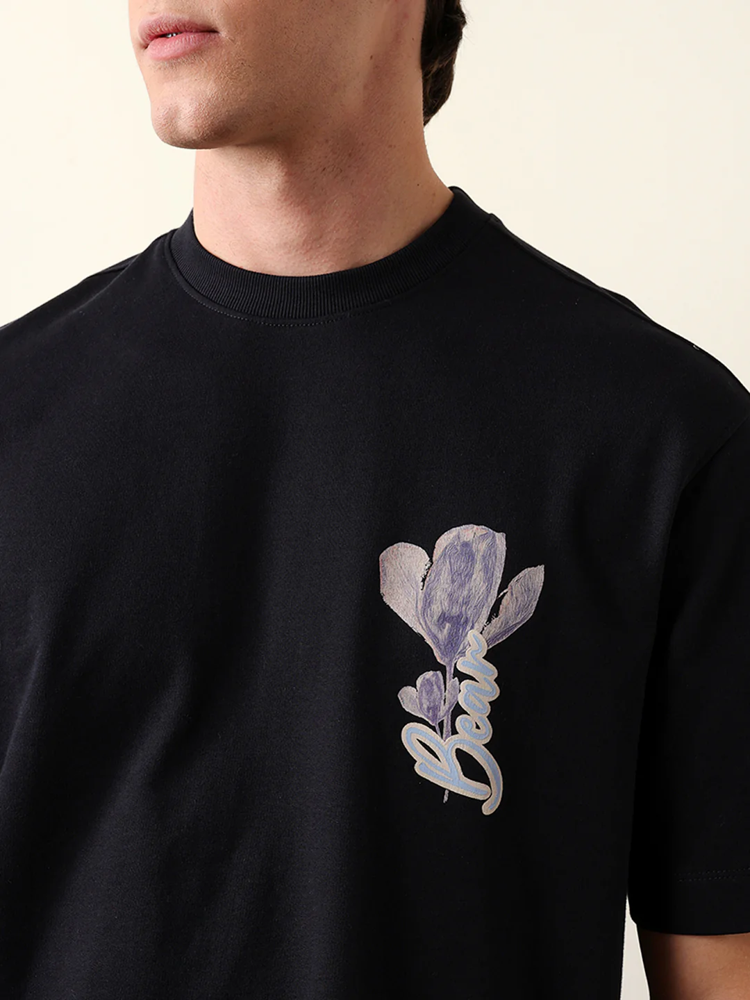 Men Pure Cotton Crew Neck Tshirt - Image 6