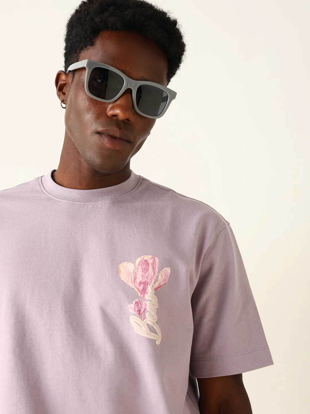 Men Pure Cotton Graphic Printed Oversize Tshirt - Image 6