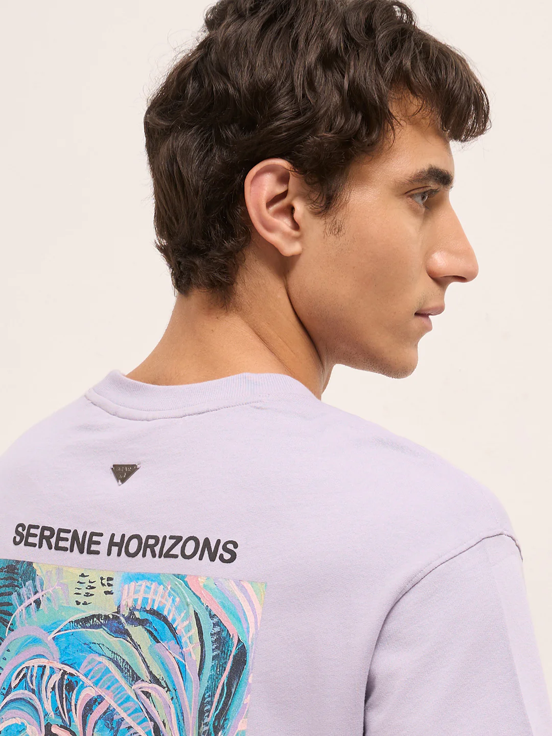 Men Pure Cotton Graphic Printed T-Shirt - Image 6