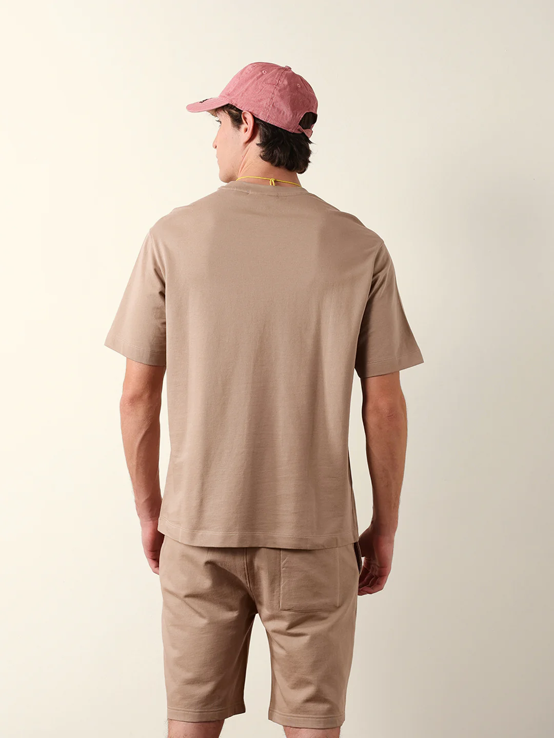 Men Pure Cotton Solid Round Neck Tshirt - Image 7