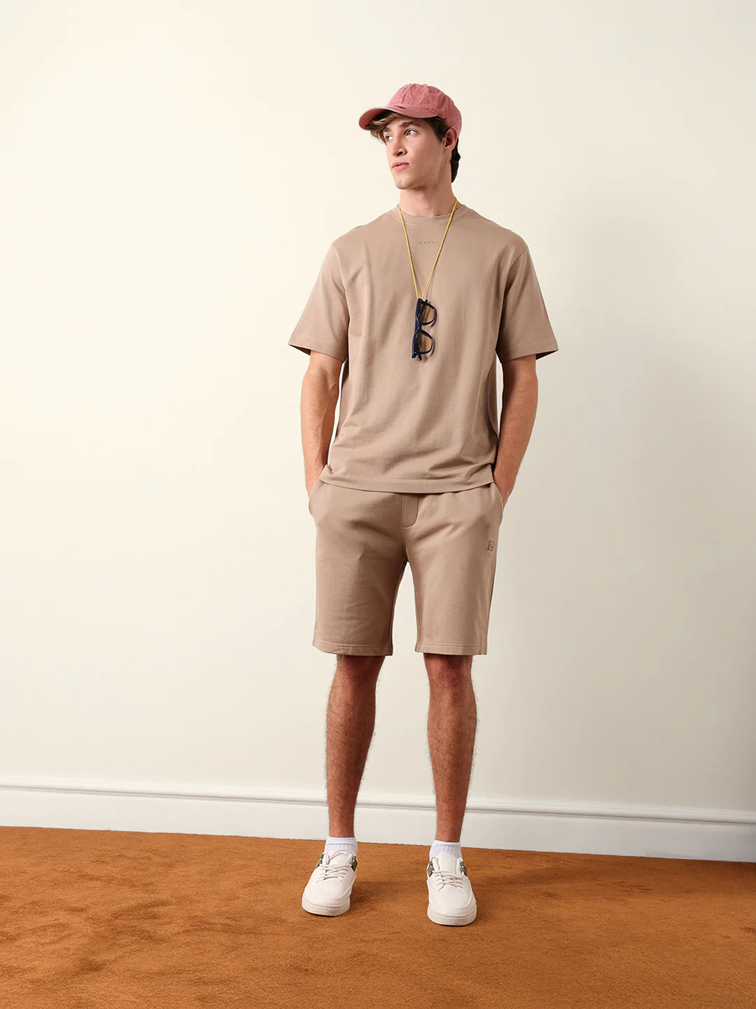 Men Pure Cotton Solid Round Neck Tshirt - Image 8