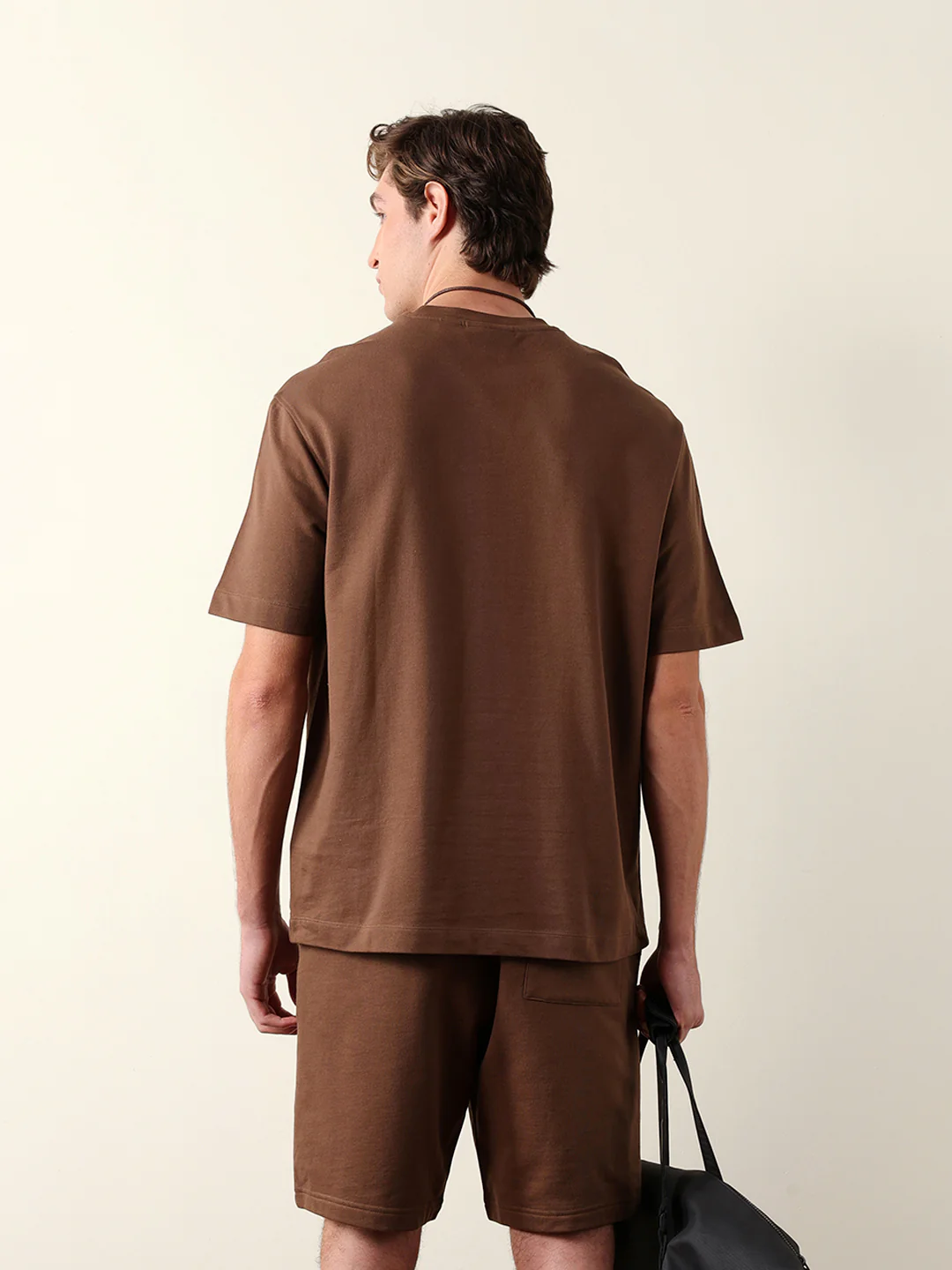 Men Pure Cotton Solid Round Neck Tshirt - Image 7