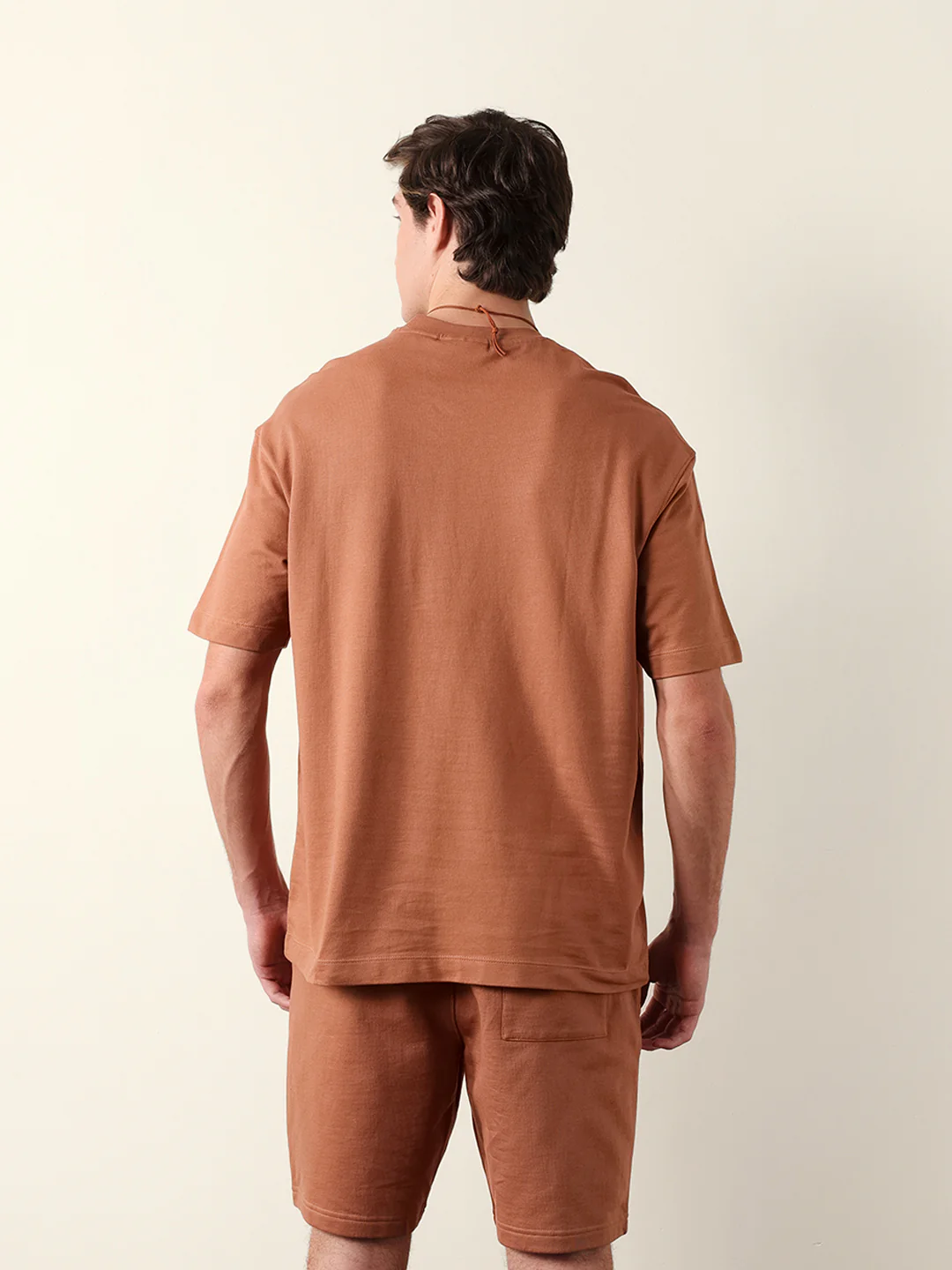 Men Pure Cotton Solid Round Neck Tshirt - Image 7