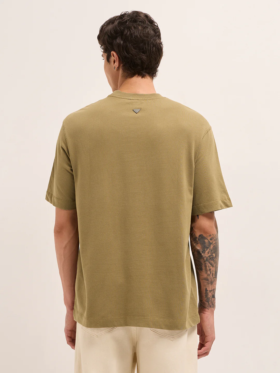 Men Pure Cotton T-Shirt - Image 2