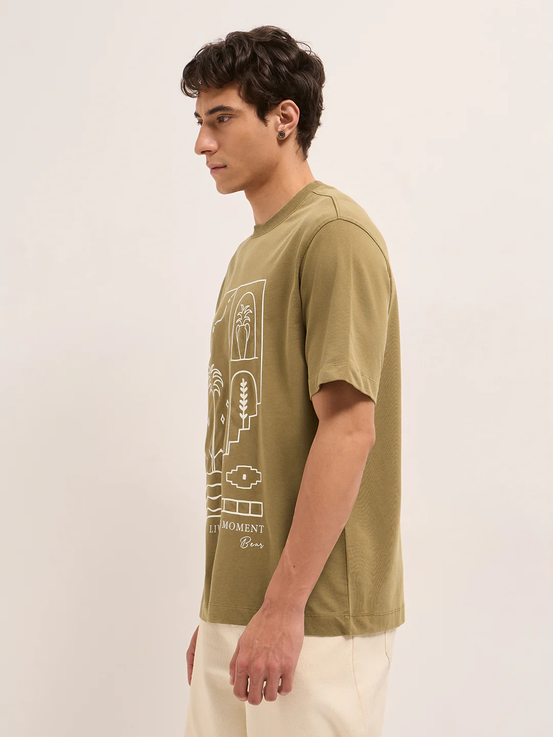 Men Pure Cotton T-Shirt - Image 3