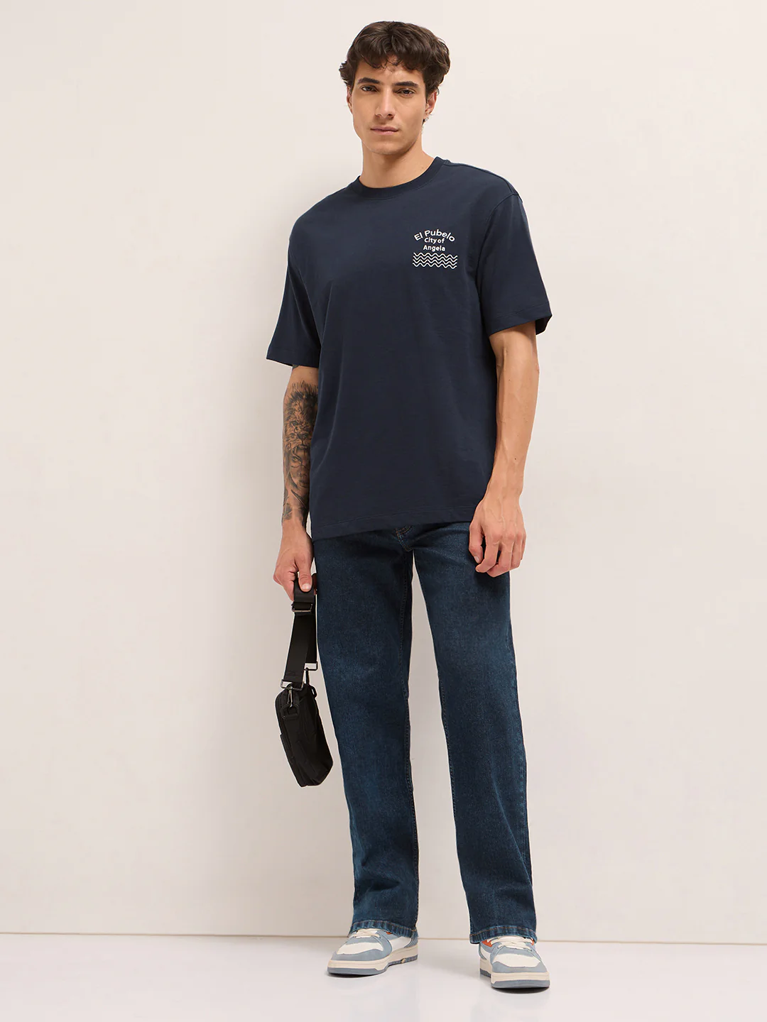 Men Pure Cotton T-Shirt - Image 4