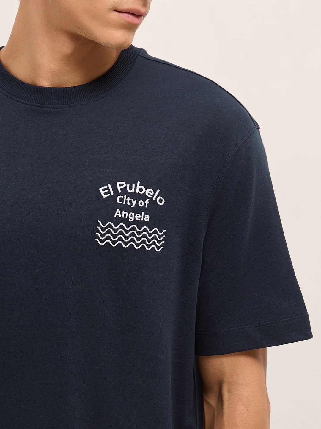 Men Pure Cotton T-Shirt - Image 5