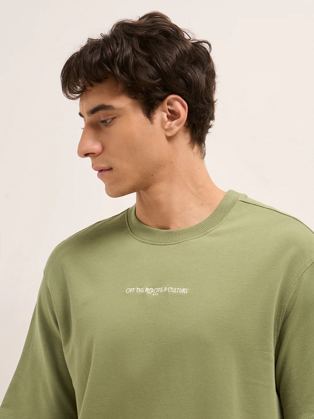 Men Pure Cotton T-Shirt - Image 5