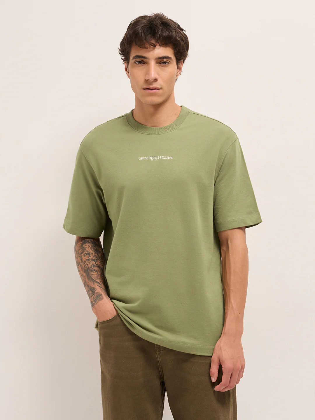 Men Pure Cotton T-Shirt - Image 7