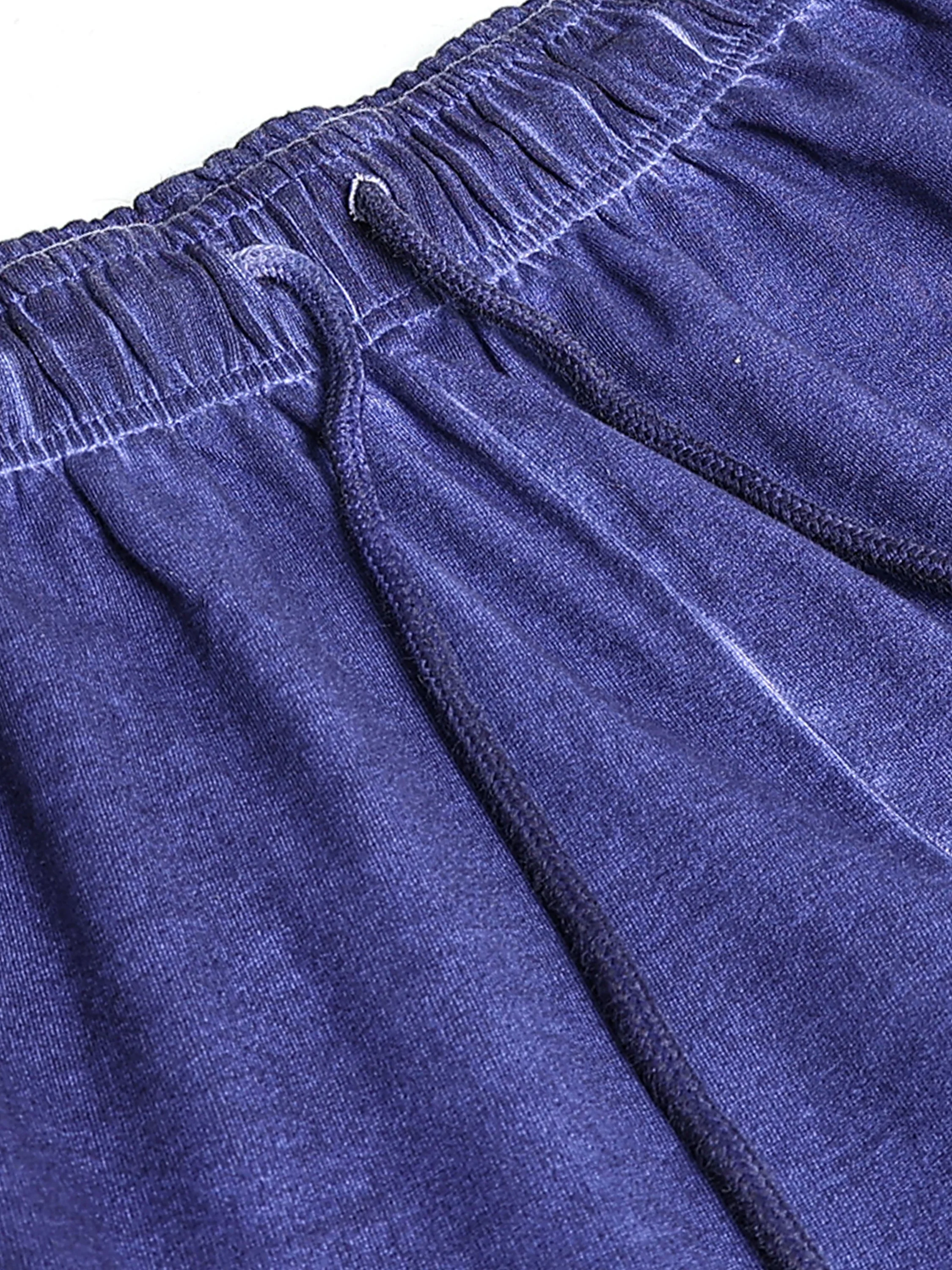 Men Purple Oversized Co-ord Set - Image 5