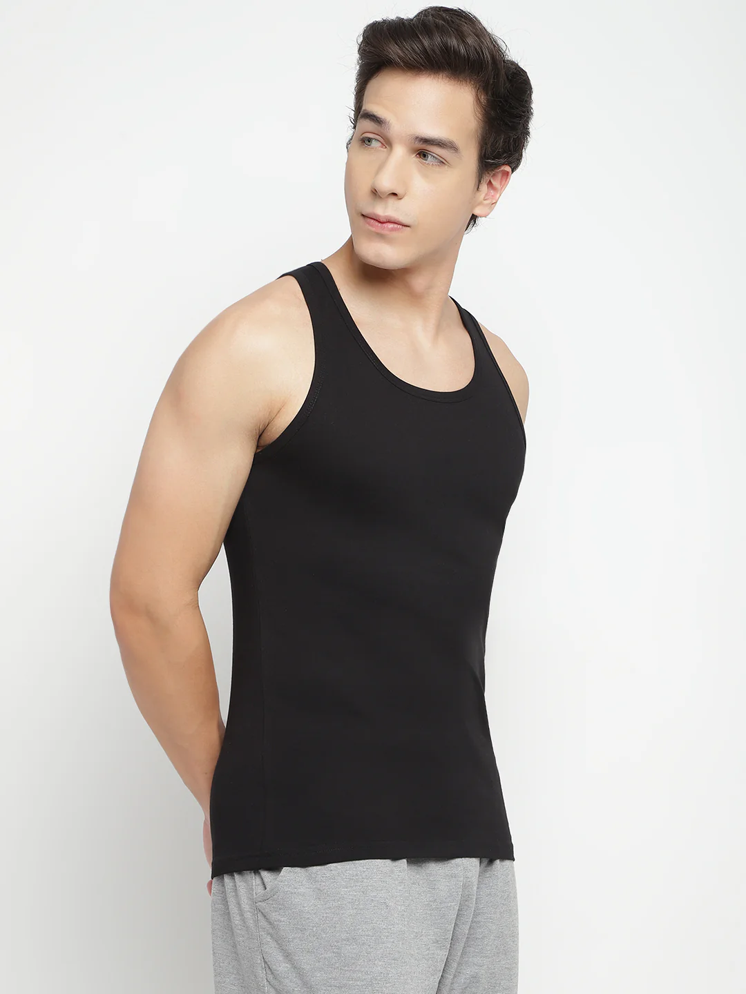 Men Regular Restful Vest (Pack of 3) - Image 4