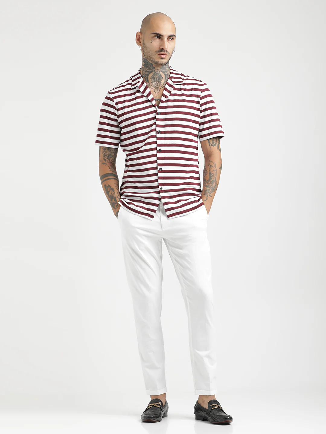 Men Relaxed Knit Shirt - Image 3