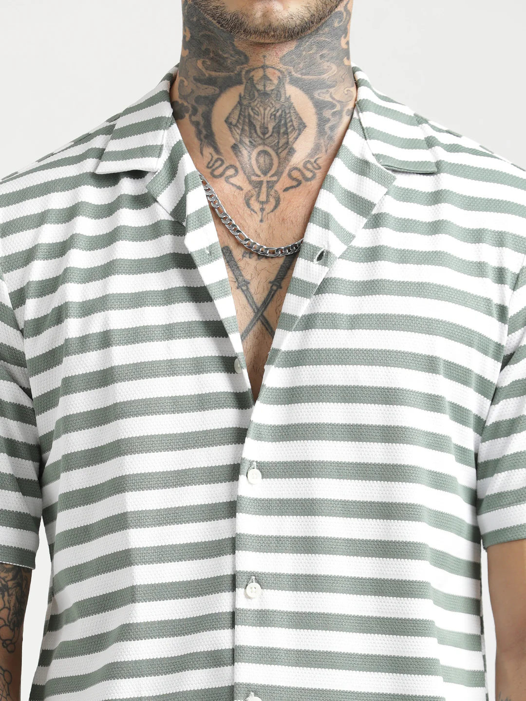 Men Relaxed Knit Shirt - Image 5