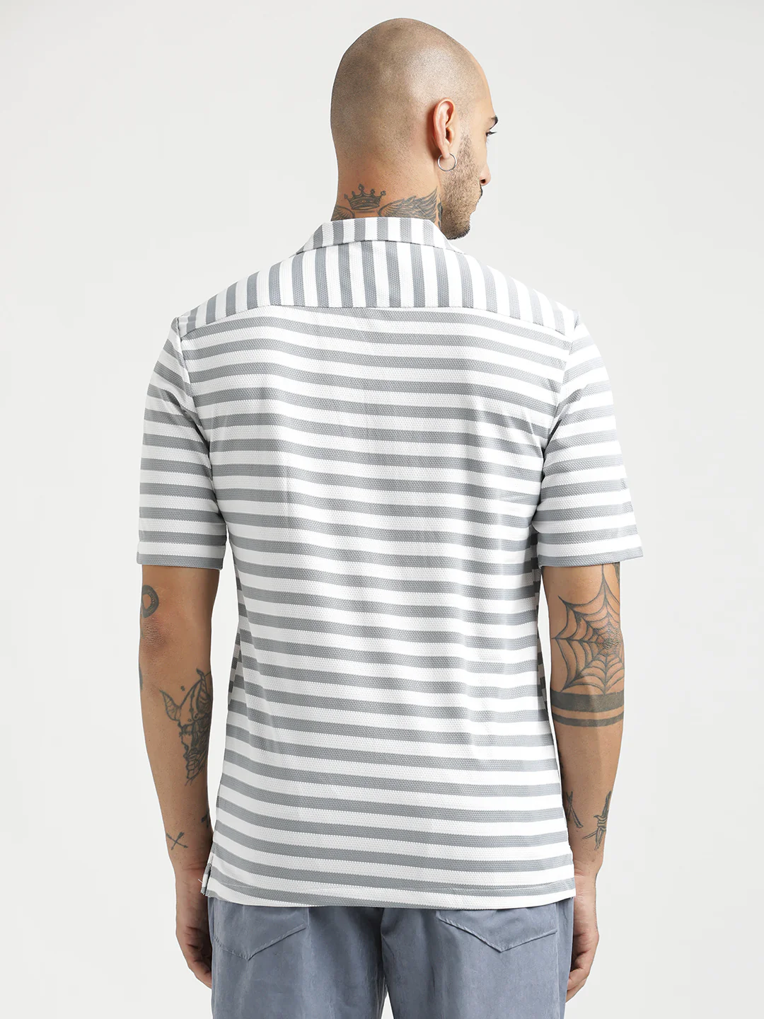 Men Relaxed Knit Shirt - Image 2