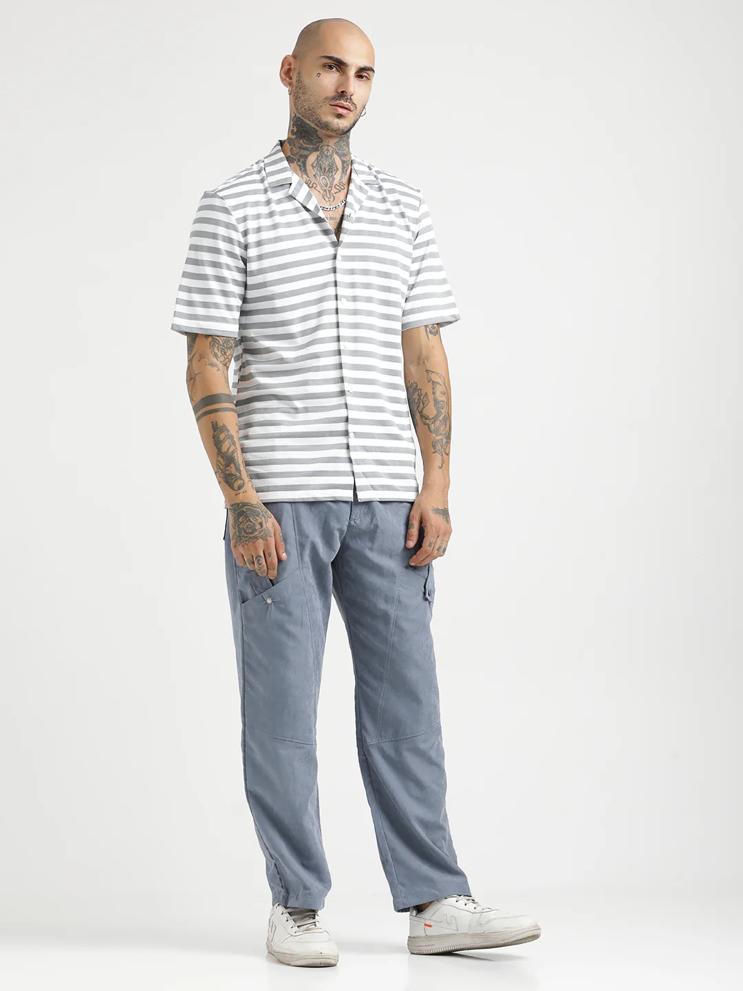 Men Relaxed Knit Shirt - Image 3